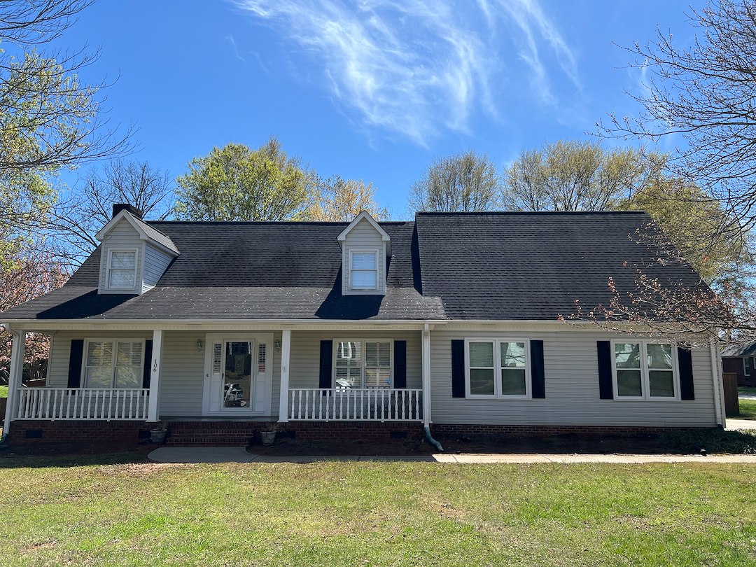 Exterior House Washing & Concrete Cleaning Project in Greenville, SC (1) Thumbnail